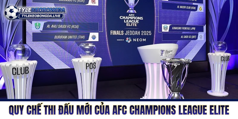 Vô Địch Châu Á: Cuộc Chiến Vương Quyền Champions League 2 Quy chế thi đấu mới của AFC Champions League Elite